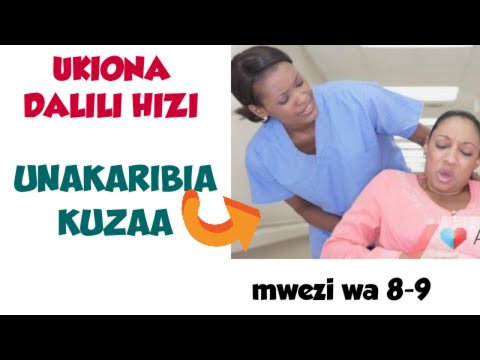 Dalili za uchungu Kwa mama mjamzito (wiki ya 38) : sign of labour. #uchunguwamimba