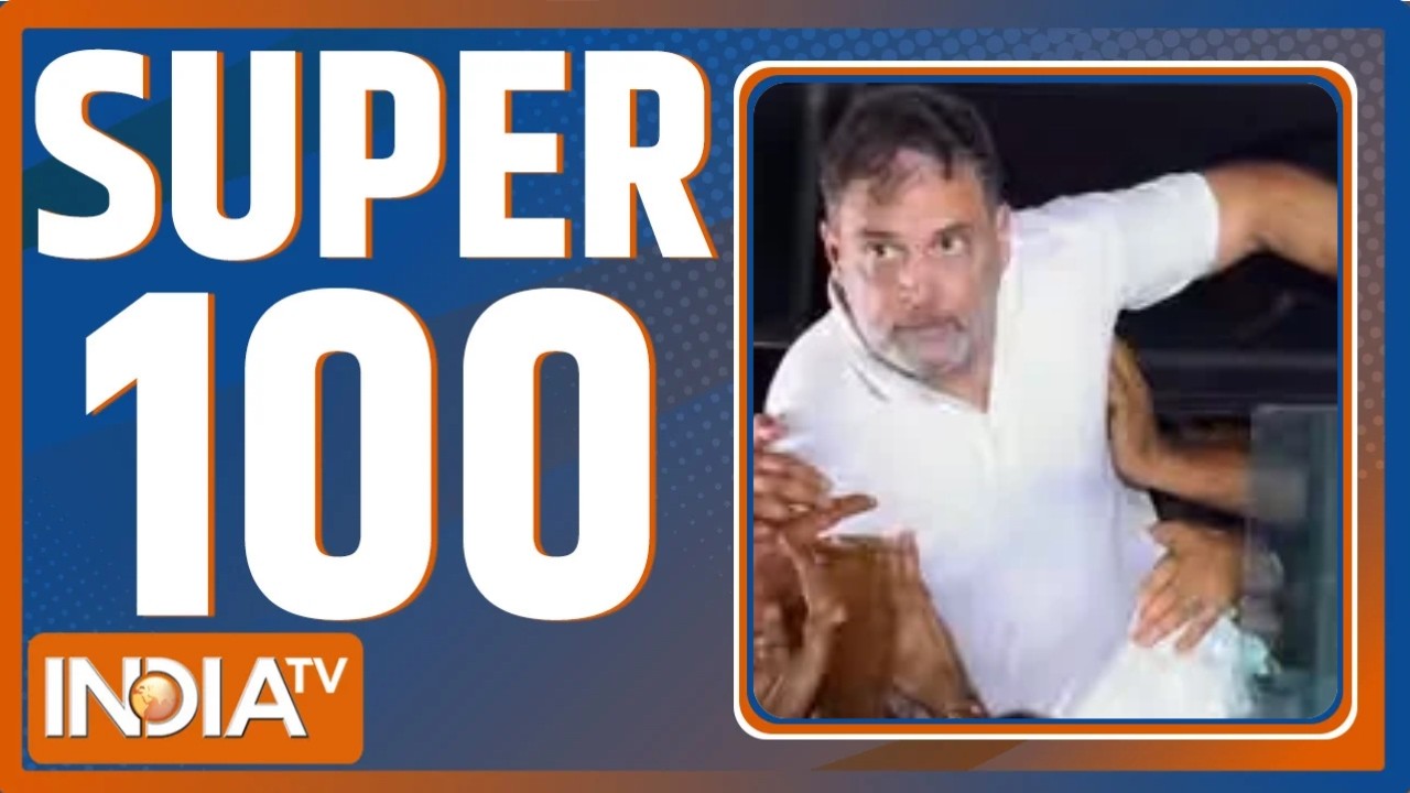 Super 100 : Rahul-Priyanka Detained Latest Updates | Congress Protest | Jantar-Mantar Chaos
