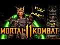 MK11 SHAO KAHN VERY HARD KLASSIC TOWER GAMEPLAY NO MATCHES LOST