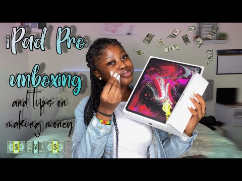 Unboxing IPad Pro 12.9 inch + pencil 2 and tips on making money as a Teen 💰