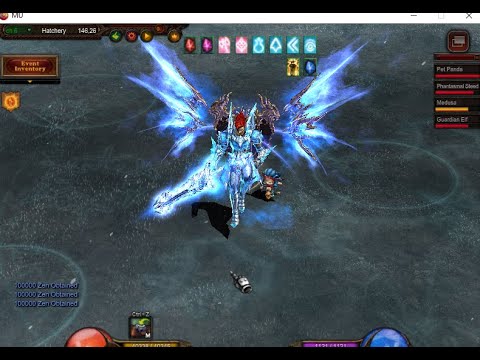 Muonline-Arcadia/Wings lvl 4.