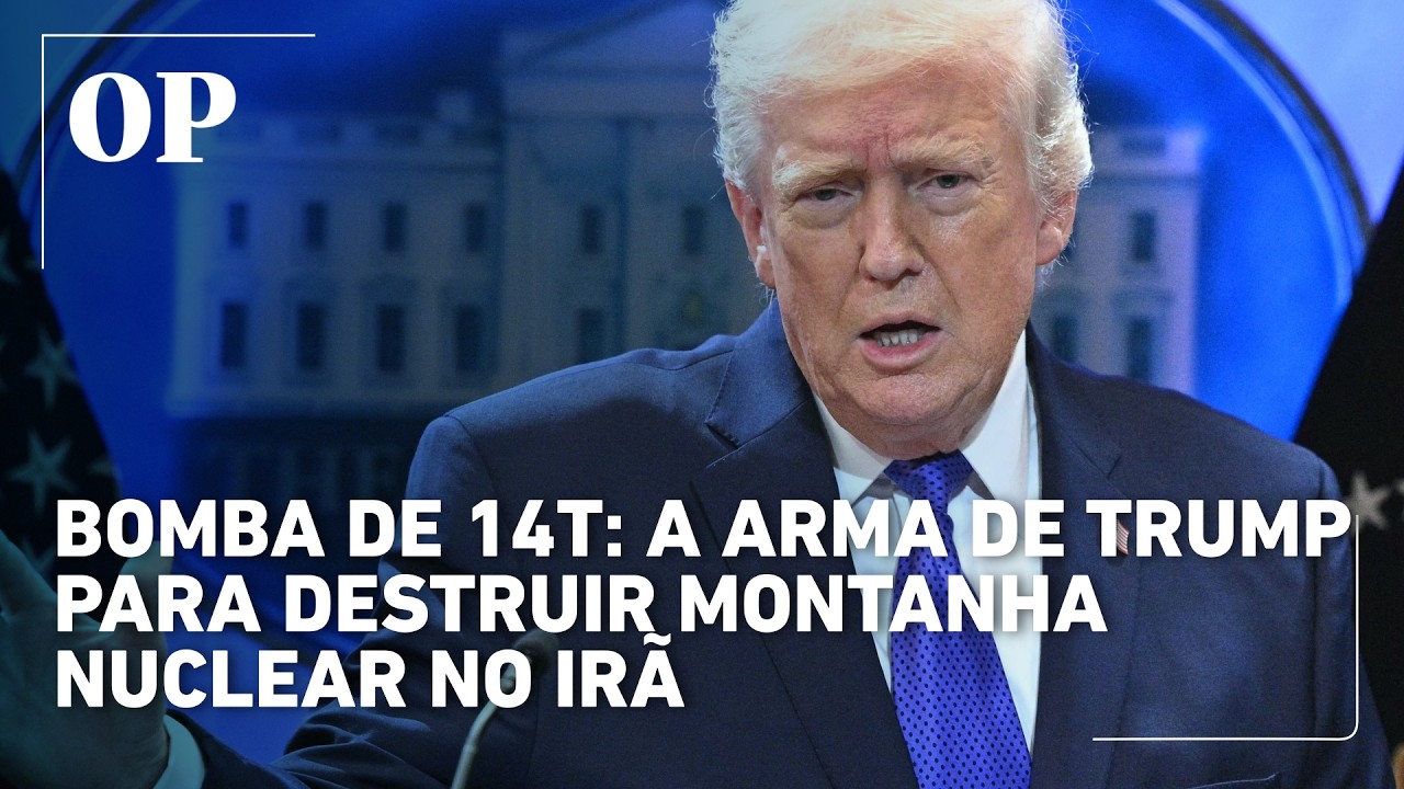 Bomba de 14t: a arma de Trump para destruir montanha nuclear no Irã