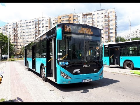 Cab View : Linia 641 : Ghencea - Piața Presei Libere