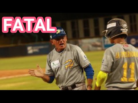 INCREIBLE, ISRAEL DELGADO LE PEGA A UN MENOR EN EL BEIS JUVENIL DE PANAMA