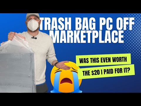 Gaming PC In A Trash Bag? Can It Be Cleaned? PC Restoration!!