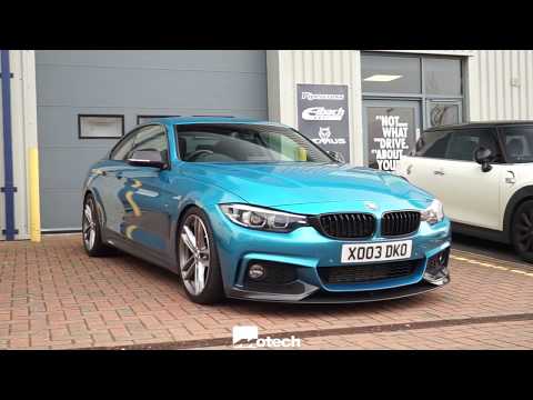 BMW F32 420d Motech springs , Remus exhaust , Remus powerzier