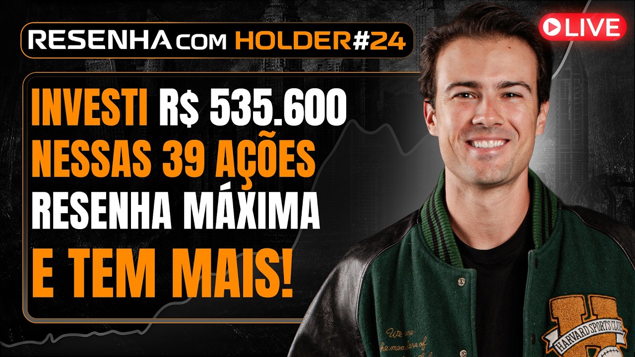 EM quais AÇÕES investi essa semana | Resenha do mercado financeiro | E TEM MAIS!