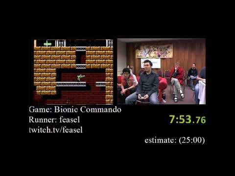 Bionic Commando (Any%) by Feasel in 19:05 - AGDQ 2012