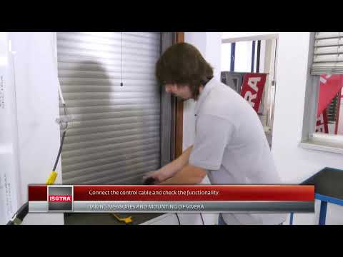 Installation instructions - outdoor roller blinds