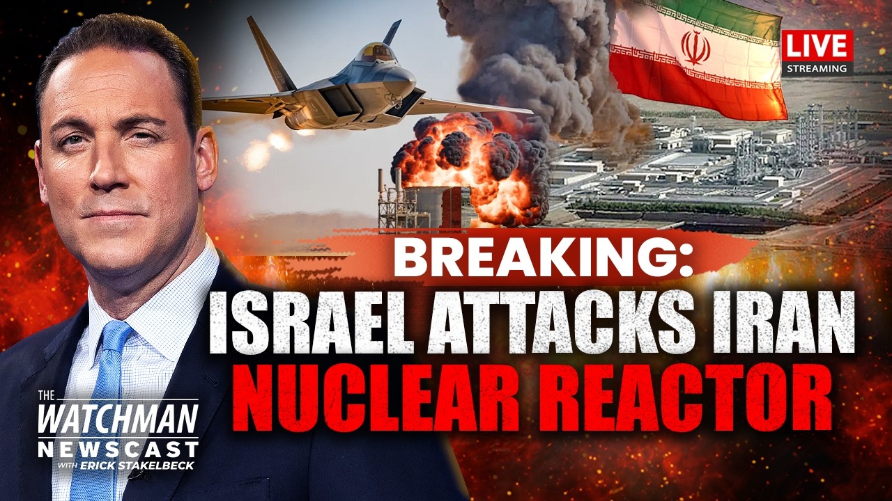 Israel BOMBS Iran Nuclear Reactor; Iran Vows REVENGE | Watchman Newscast LIVE