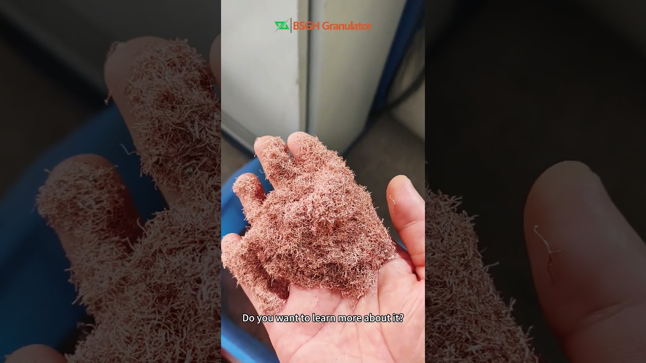 High Efficiency Copper Recycling | 100kg/h Small Copper Wire Recycling Machine BS-D10 Feedback
