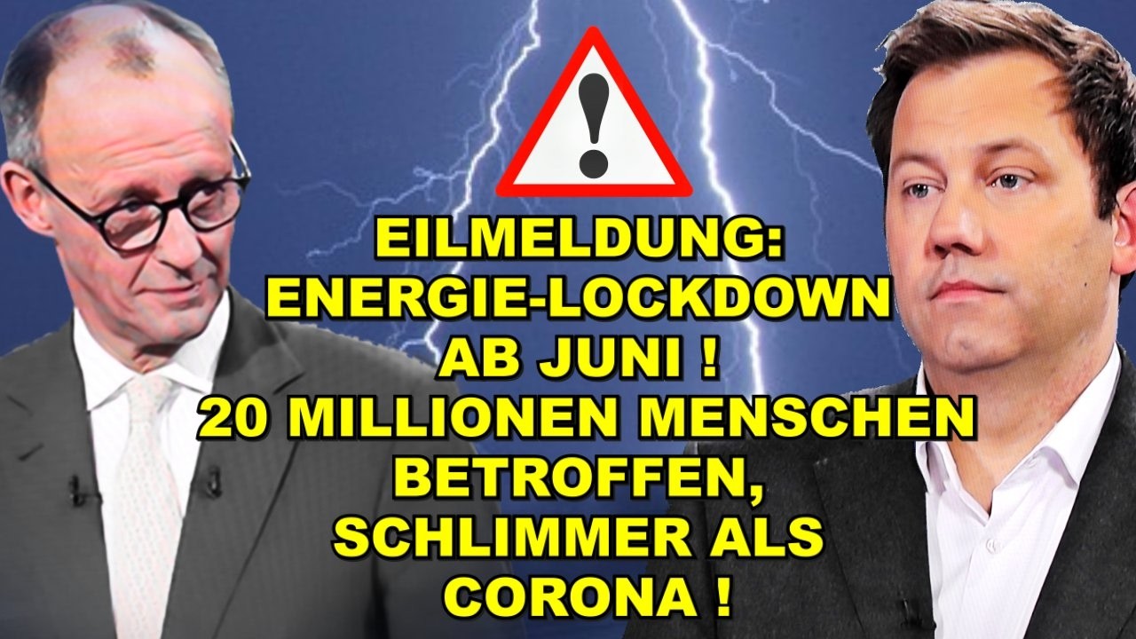 EIL: ENERGIE-LOCKDOWN für 20 MILLIONEN!