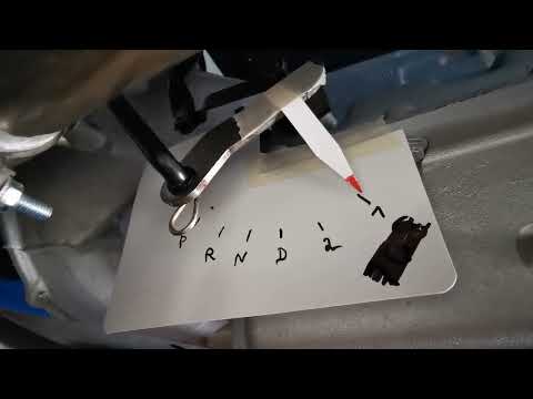 Ford C6 Transmission - checking the shift linkage adjustment