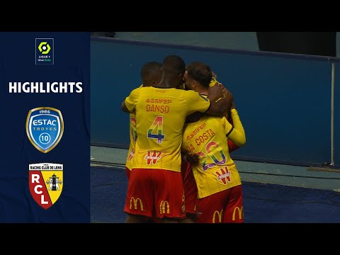 ESTAC TROYES - RC LENS (1 - 3) - Highlights - (ESTAC - RCL) / 2021-2022