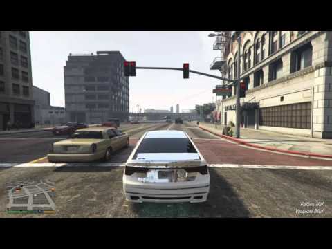 Grand Theft Auto V floored it