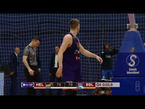 Crucial steal by Ervin for overtime (Helios Suns - Borac (7.2.2022))