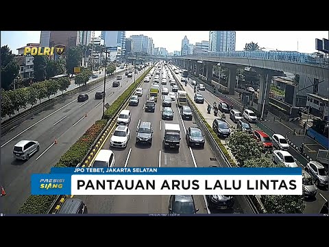 NTMC POLRI - PANTAUAN ARUS LALU LINTAS SIANG 14/10/2025