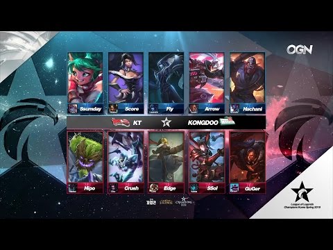 KT vs KDM Game 3 Highlights - KT ROLSTER vs KONGDOO MONSTER - LCK Week 13 - SPRING 2016
