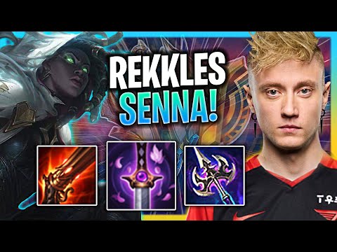 REKKLES IS SO CLEAN WITH SENNA! | T1 Rekkles Plays Senna Support vs Ashe! | Season 2023
