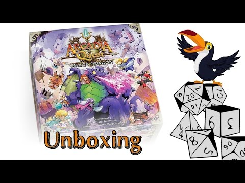 Arcadia Quest Chaos Dragon Unboxing