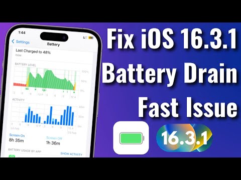 How To Fix iOS 16.3.1 Battery Draining Fast After Updating