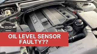BMW 3 Series E46 -  How To Change The Oil Level Sensor And Oil & Filter