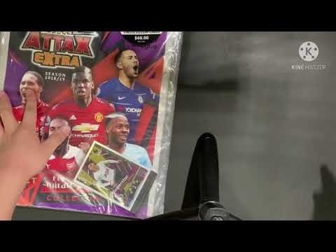 * Throwback Thursday * Unboxing a 18/19 Match Attax Extra Starter Pack