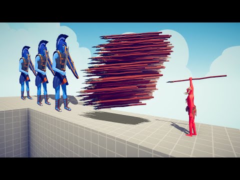 TRIO GIANT GLADIATORS vs EVERY GOD - Totally Accurate Battle Simulator TABS