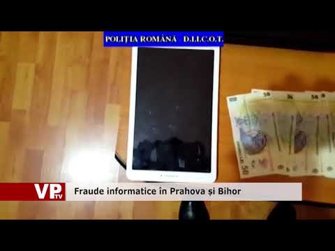 Fraude informatice în Prahova și Bihor