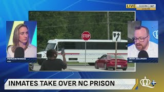Inmates take over North Carolina prison
