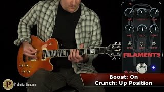 Video thumbnail for Keeley Filaments High Gain Distortion by ProGuitarShopDemos