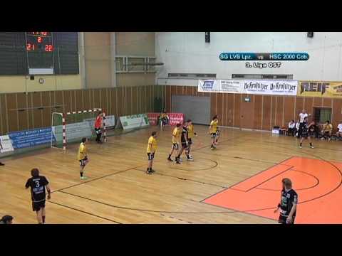 SG LVB Leipzig vs. HSC 2000 Coburg 32:27 - Spielausschnitt