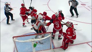 Wings’ Blashill proud his players didn’t let Flames push them around