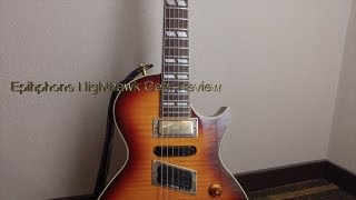 Video thumbnail for Gear Review Epiphone Nighthawk Electric Guitar by Travis Beck (DJ T-Beck)