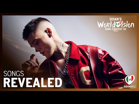 Doan's Worldvision Song Contest 20 - Songs Revealed