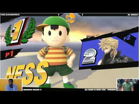 WBB #26 | BC Moosh (Cloud) vs FSG|BlazingPasta (Ness) - Winners Round 3 - Sm4sh Singles