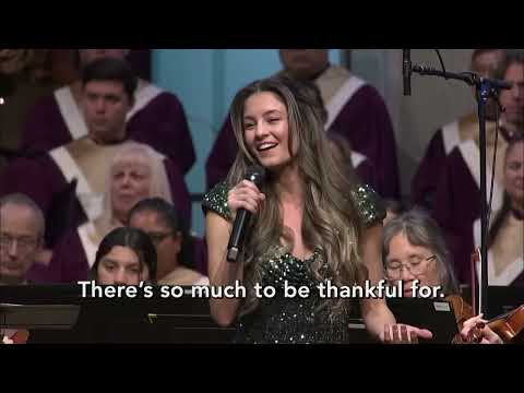 Alessandra Sorace - Thankful (in the style of Josh Groban)