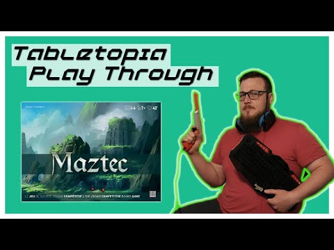 Out Puzzle Your Pals! | Maztec | Tabletopia Play Through