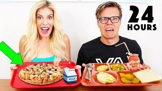 WeOnlyAteSchoolCafeteriaFoodfor24Hours-SecretMessageUncoveredyoudecide