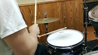夜に咲く　星街すいせい　ドラムcover