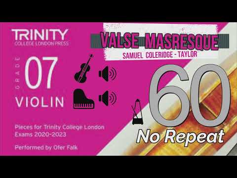 Valse Mauresque | Coleridge-Taylor | Trinity Violin | TCL Grade 7 | 60