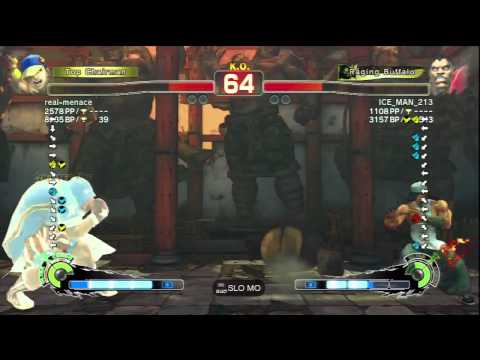 real-menace (Yun) Vs ICE_MAN_213 (Balrog) SSF4 AE Ranked Matches - PSN