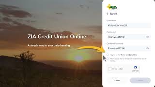How To Enroll in Zia CU's Online and Mobile Banking