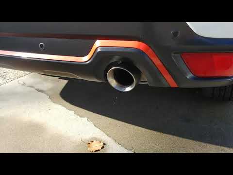 2019 Subaru Forester Sport with Lachute Performance Axle Back exhaust (Warm Start)