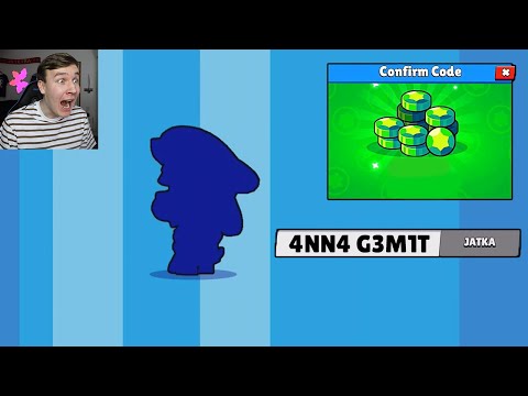 Testasin Brawl Starsin HUIJAUSKOODEJA (sain sen?)