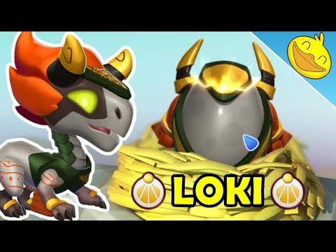 Divine LOKI DRAGON Hatching + Battles! Elkhound Unlocking! - DML #988