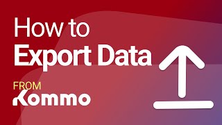 Exporting data from Kommo | Kommo export feature