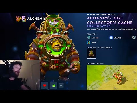 Gorgc rates 116 Sets from Aghanim's 2021 Collector's Cache