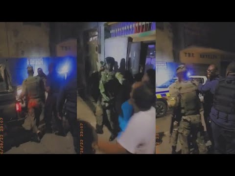 S0LDIER PVNCH Dvng W0m@n 0n C@mara Ina Denh@m T0wn B@DNESS it N@me