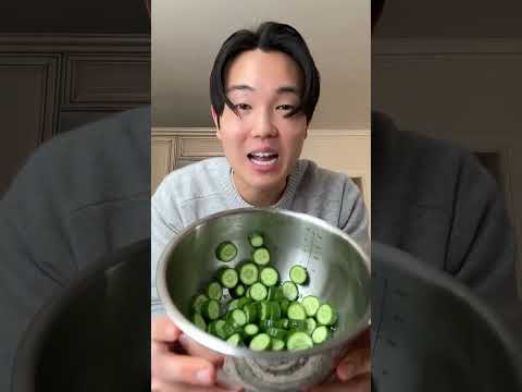 5-Minute Cucumber Kimchi! (Easiest Recipe) 🥒